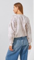 Купить Свитшот с узором женский LAWA WTC02446 XL Бежевый Артикул: 2888000000491 Миниатюра фотографии № 5
