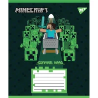 Купить Тетрадь ученическая "Minecraft Walls" YES 767567 18 л. Артикул: 4823092291653 Миниатюра фотографии № 2