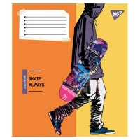 Зошит учнівський &quot;Skate is always&quot; YES 767814 48 арк. Різнокольоровий