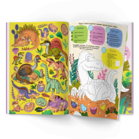 Дитяча книга &quot;Динозаври&quot; Crystal Book 4679  Фото №0