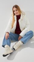Купить Дутики для девочки TOM.M 01368B 33 Белый Артикул: 2000999333071 Миниатюра фотографии № 3
