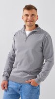 Купить Джемпер однотонный мужской Demos PB004 M Серый Артикул: 2000999279812 Миниатюра фотографии № 1