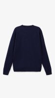 Купить Джемпер однотонный мужской GENUA G01205-0002 L Темно-синий Артикул: 2000999471452 Миниатюра фотографии № 10