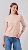 Джемпер однотонний жіночий  602 One Size Пудровий
