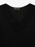 Купить Джемпер однотонный женский GENUA G01117-0007 S Черный Артикул: 2000999550508 Миниатюра фотографии № 2