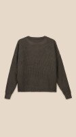 Джемпер однотонный женский LAWA WBC08676 S/M Графитовый  Фото №2
