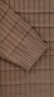 Джемпер однотонний жіночий On me 9128-1 One Size Капучино  Фото №1