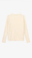 Джемпер однотонный женский On me 98107-1 One Size Молочный  Фото №2