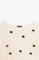 Джемпер однотонный женский Park karon 8277 One Size Молочный  Фото №1