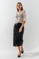 Джемпер однотонный женский Park karon 8277 One Size Молочный  Фото №0