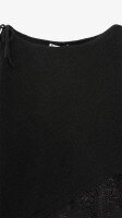Купить Джемпер однотонный женский Pomella 2661 One Size Черный Артикул: 2000999492754 Миниатюра фотографии № 8