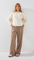 Купить Джемпер однотонный женский RB-20 One Size Молочный Артикул: 2000999206658 Миниатюра фотографии № 2