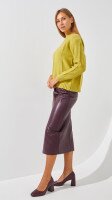 Купить Джемпер однотонный женский RB-20 One Size Салатовый Артикул: 2000999206641 Миниатюра фотографии № 4