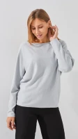 Джемпер однотонный женский YT15632 One Size Серый