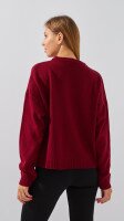 Купить Джемпер с принтом женский LAWA WBC08630 L/XL Бордовый Артикул: 2888000019080 Миниатюра фотографии № 5