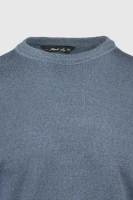 Джемпер однотонный мужской Akin Trico 1126 4XL Джинсовый (2000990710017D)  Фото №0