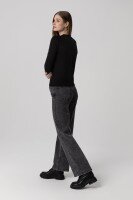 Джемпер однотонний жіночий Park karon 10285 One Size Чорний (2000989850335D)  Фото №3