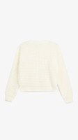 Купити Джемпер однотонний жіночий On me 225004 One Size Молочний Артикул: 2000990151216 Фото мініатюра № 10