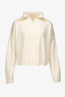 Джемпер однотонный женский 6509 One Size Светло-бежевый  Фото №5