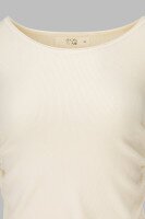 Джемпер однотонный женский 8817 L Молочный (2000990335814D)  Фото №6