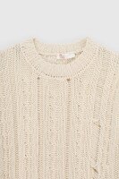 Джемпер однотонный женский Femme 1002 One Size Молочный (2000989870630D)  Фото №7