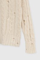 Джемпер однотонный женский Femme 1002 One Size Молочный (2000989870630D)  Фото №6