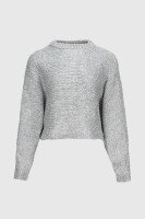 Джемпер однотонный женский Femme 10100 One Size Серый (2000990184450W)  Фото №4