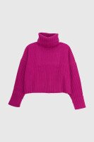 Джемпер однотонный женский Femme 1013 One Size Малиновый (2000989871088W)  Фото №9