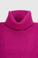 Джемпер однотонный женский Femme 1013 One Size Малиновый (2000989871088W)  Фото №8