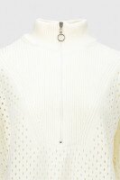Джемпер однотонний жіночий Femme 1017 S Білий (2000989871279D)  Фото №6
