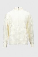 Джемпер однотонний жіночий Femme 1017 S Білий (2000989871279D)  Фото №5