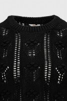 Джемпер однотонний жіночий Femme 2022 One Size Чорний (2000990221414D)  Фото №6