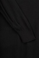 Джемпер однотонний жіночий Park karon 10245 One Size Чорний (2000989979005D)  Фото №8