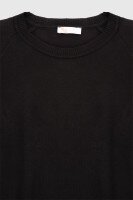 Джемпер однотонний жіночий Park karon 10285 One Size Чорний (2000989850335D)  Фото №7