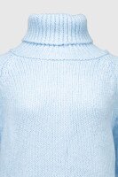 Джемпер однотонный женский Park karon 23006 One Size Голубой (2000990719331W)  Фото №5