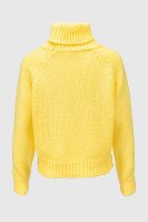 Джемпер однотонний жіночий Park karon 23006 One Size Жовтий (2000990719324W)  Фото №8