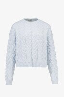 Джемпер однотонний жіночий Park karon 6022 One Size Блакитний (2000990782076W)  Фото №5