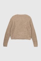 Джемпер однотонный женский Park karon 8028 One Size Бежевый (2000989850663W)  Фото №8