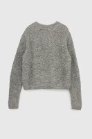 Джемпер однотонний жіночий Park karon 8028 One Size Сірий (2000989850670W)  Фото №6