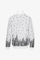 Джемпер с узором женский Stendo 68603-3 2XL Белый (NY)  Фото №6