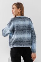 Джемпер з візерунком жіночий Park karon 6027 One Size Блакитний  Фото №2