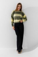 Джемпер с узором женский Park karon 6027 One Size Желтый  Фото №0