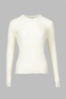 Джемпер жіночий Accordream T10413 One Size Молочний (2000990326539D)  Фото №4