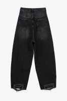 Джинсы Baggy женские Zeo Basic 4542 34 Темно-серый (2000990723604D)  Фото №9