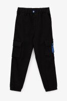 Джинсы Joggers для мальчика MOYABERLA 2622 134 см Черный  Фото №5