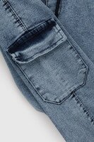 Джинсы Joggers карго для мальчика Pitiki 9014 98 см Синий (2000990731654D)  Фото №1
