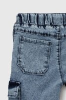 Джинсы Joggers карго для мальчика Pitiki 9014 98 см Синий (2000990731654D)  Фото №3