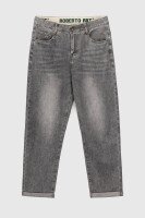 Джинсы Mom Fit мужские 9939 30 Светло-серый (2000990566997D)  Фото №6