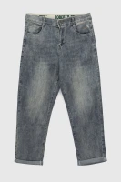 Джинсы Mom Fit мужские 9939 30 Светло-синий (2000990566904D)  Фото №7