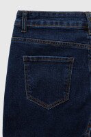 Джинсы Mom Fit женские 1302 28 Синий (2000990693396D)  Фото №8